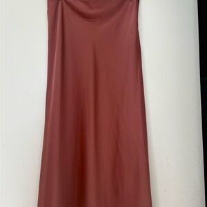 SHEIN Rust Maxi Skirt